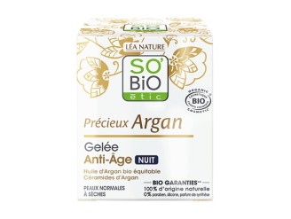 Gel facial antiedad de noche Bio