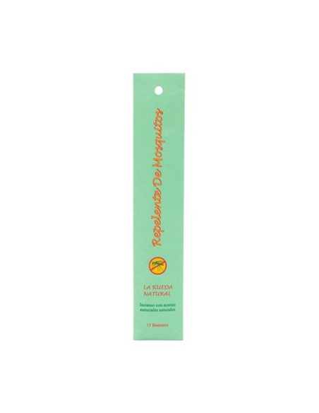 Incienso 100% natural repelente mosquitos 15 sticks Auroshikha