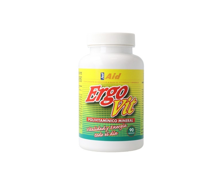 Ergovit 90 cápsulas Just Aid