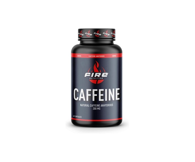 Caffeine anhydrous 60 cápsulas Fire