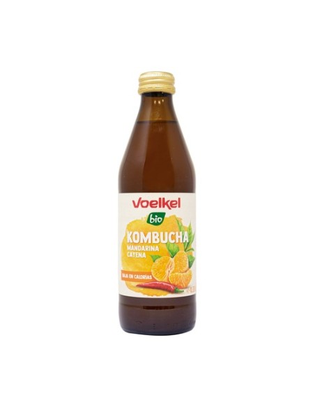 Kombucha de mandarina y cayena 330 ml (Mandarina) Voelkel