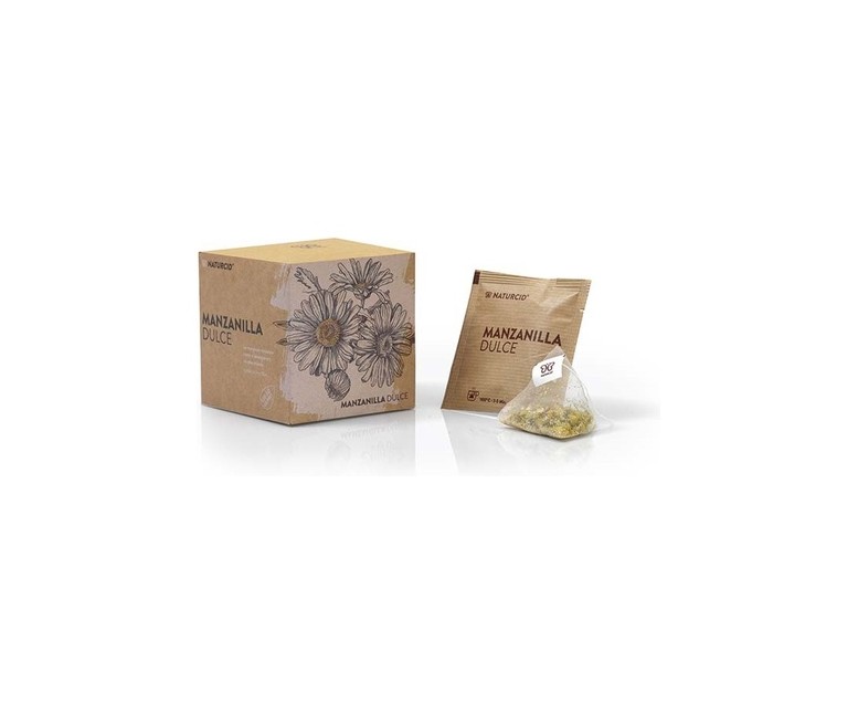 Infusión de manzanilla dulce Eco 10 bolsitas infusoras de 1.5g NATURCID