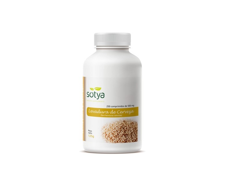 Levadura de Cerveza 250 comprimidos de 500mg Sotya