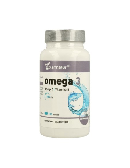 Omega 3 100 perlas de 500mg Plannatur