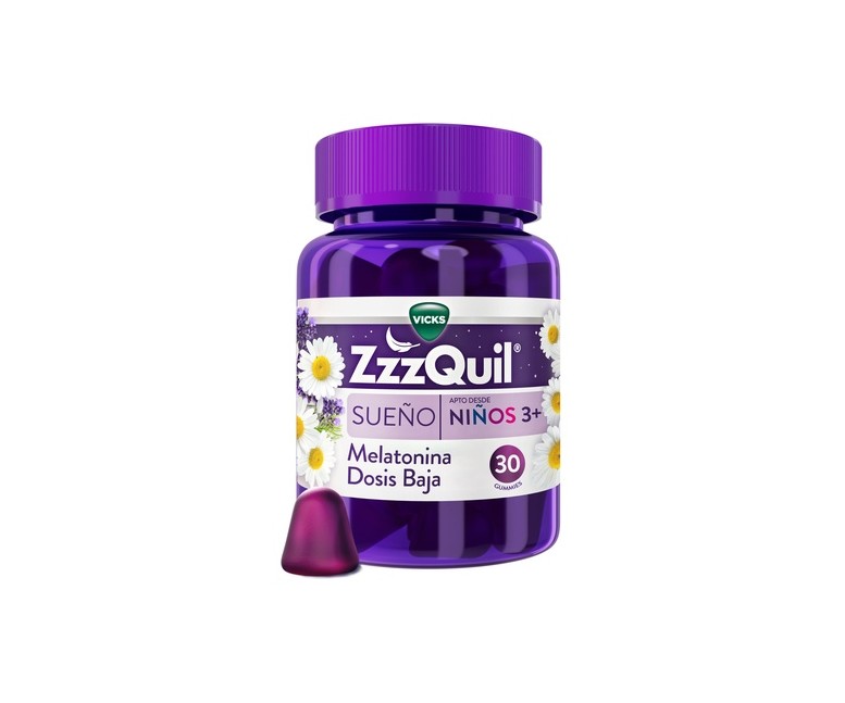 ZzzQuil Sueño Niños 30 gominolas ZZZQuil