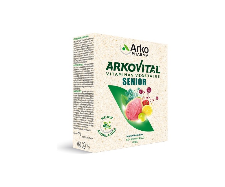 Arkovital Senior 60 cápsulas Arkopharma