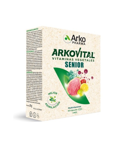 Arkovital Senior 60 cápsulas Arkopharma