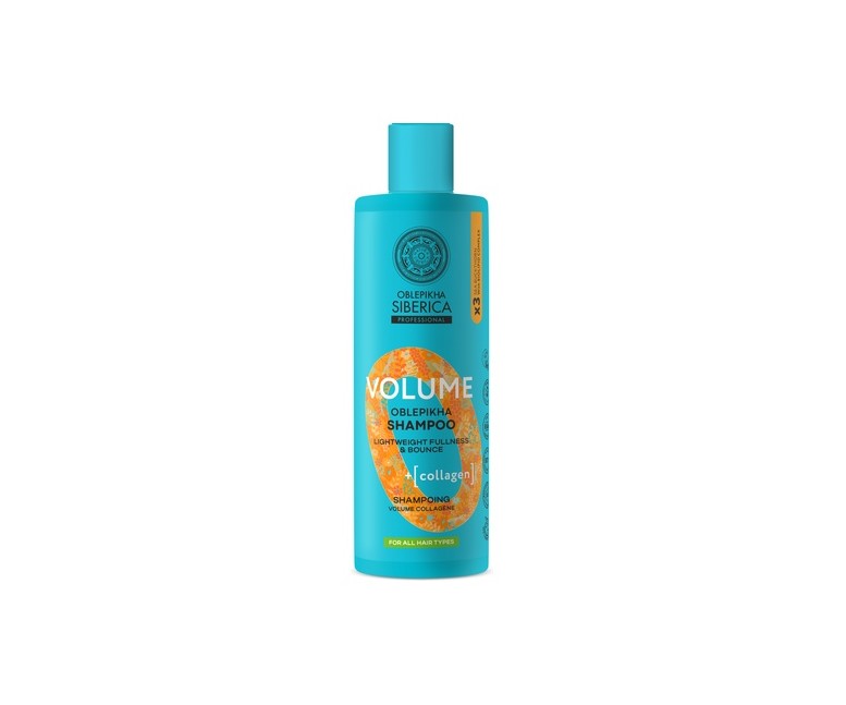 Champú voluminizador de colágeno Oblepikha O 400 ml Natura Siberica