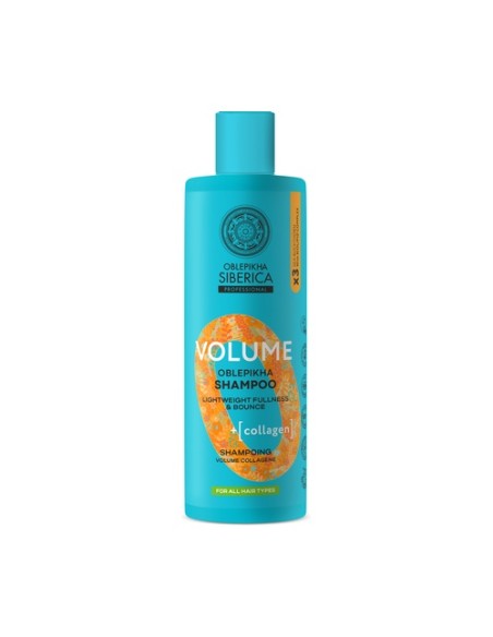 Champú voluminizador de colágeno Oblepikha O 400 ml Natura Siberica