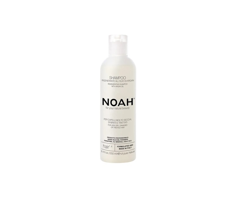 Champú regenerador con aceite de argán 250 ml Noah