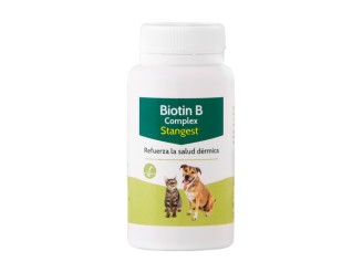 Biotina B complex salud dérmica perros y gatos