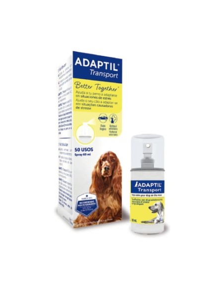 Adaptil transport spray para perros 60 ml Ceva