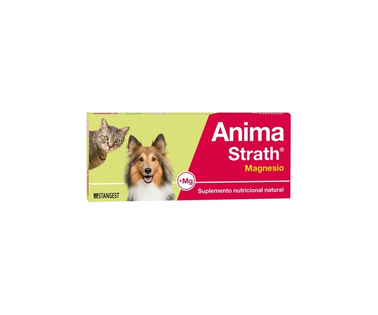 Anima strath magnesio natural perros y gatos 40 comprimidos Stangest