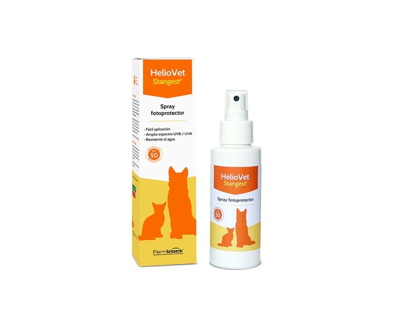 Heliovet Spray fotoprotector mascotas SPF50 80 ml Stangest