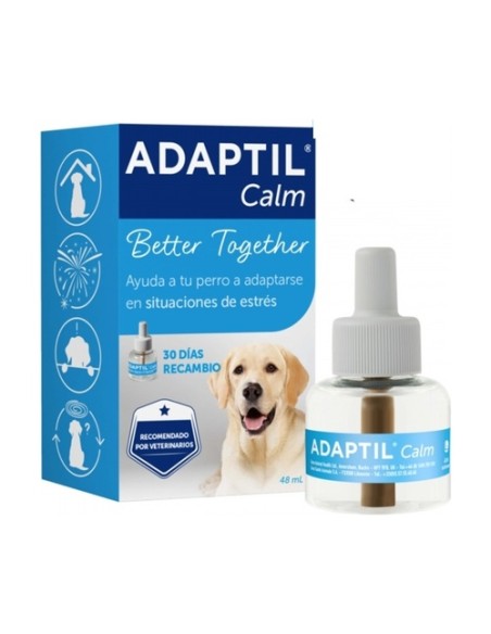 Adaptil calm recambio 1 mes para difusor 48 ml Ceva