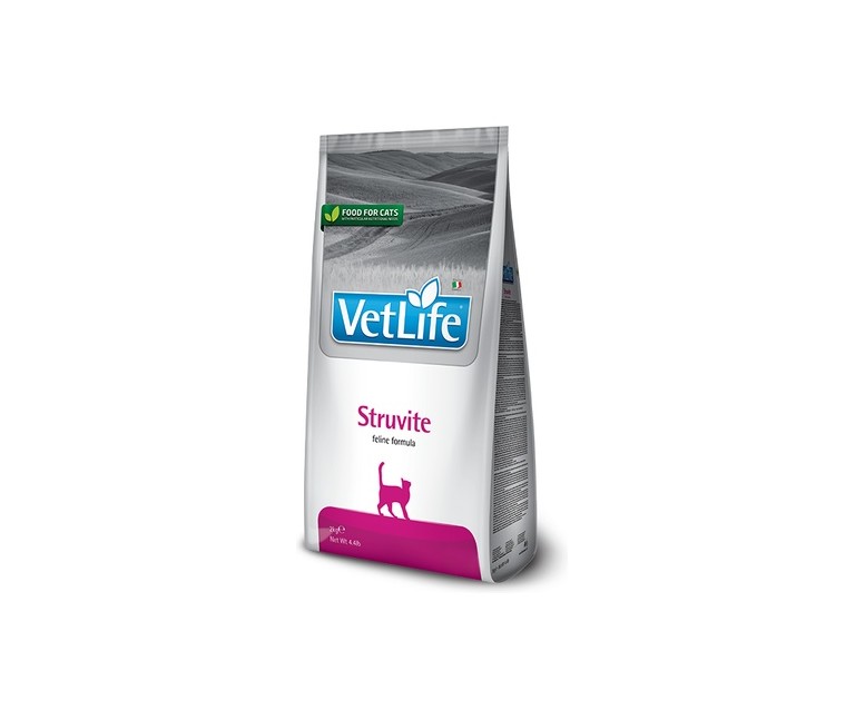 Vet life Struvite para gatos 2 kg (Pollo - Pescado - Carne) Farmina