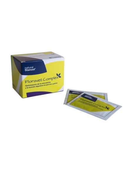Floravet complex función digestiva perros y gatos 25 sobres de 2g Stangest