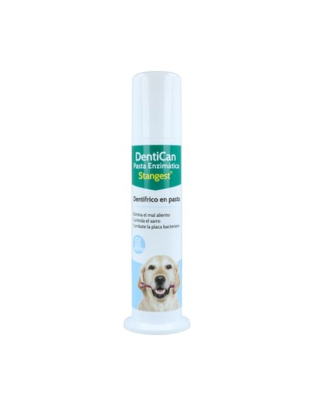 Dentican Dentífrico en pasta para perros 100 ml de crema Stangest