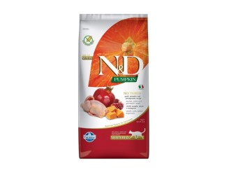 Comida para gatos N&D esterilizados codorniz y calabaza