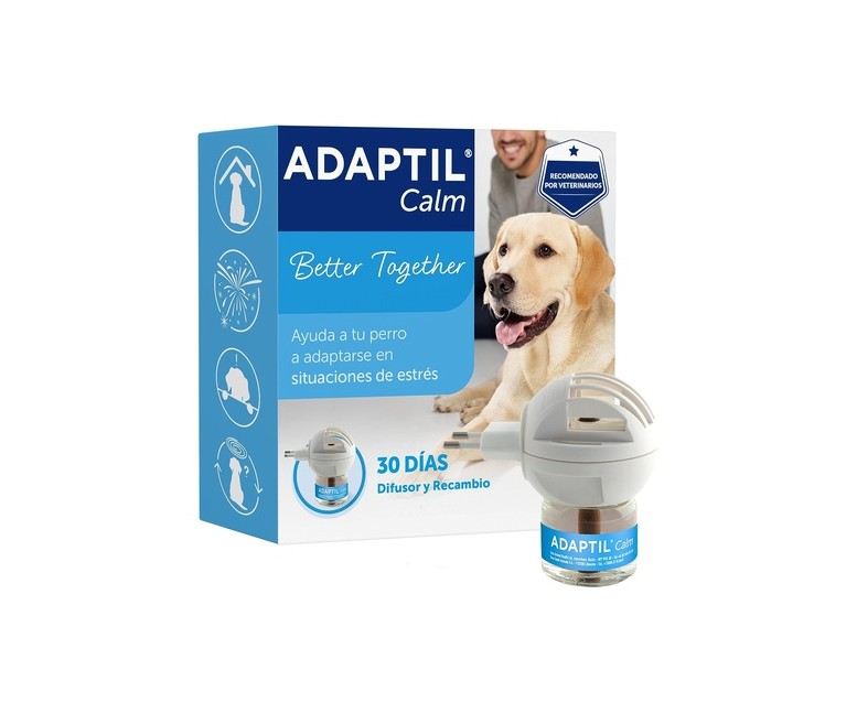 Adaptil calm difusor + recambio 1 mes 48 ml Ceva