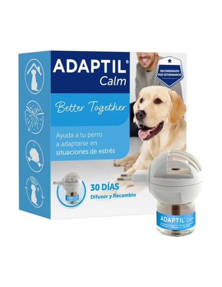 Adaptil calm difusor + recambio 1 mes 48 ml Ceva
