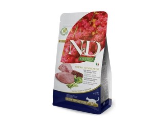 Pienso N&D gato adulto control de peso quinoa-cordero 5kg