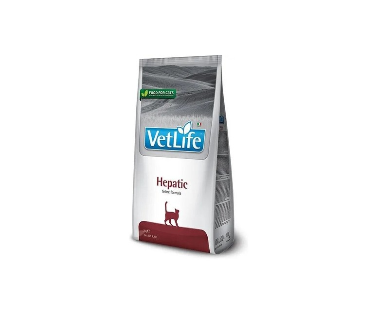 Pienso Vet Life gato adulto hepático 2kg 2 kg Farmina