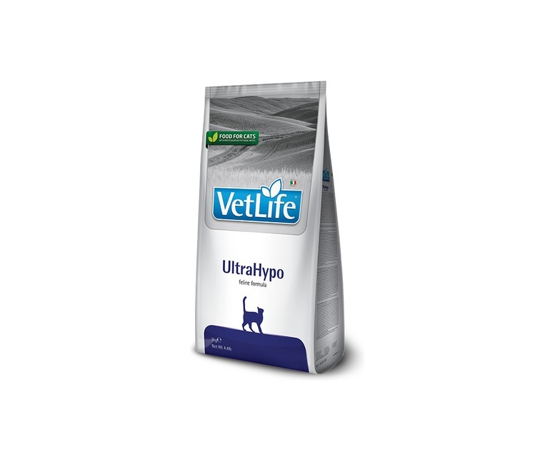 Vet life Ultrahypo para gatos 2 kg Farmina