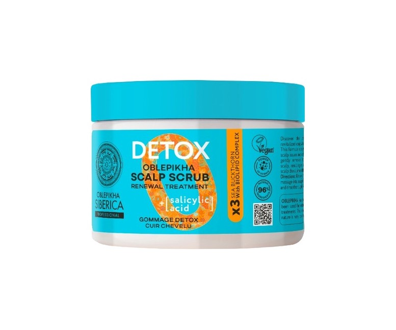 Exfoliante détox cuero cabelludo Oblepikha O 300 ml Natura Siberica