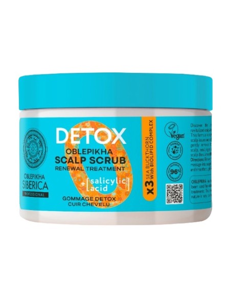 Exfoliante détox cuero cabelludo Oblepikha O 300 ml Natura Siberica