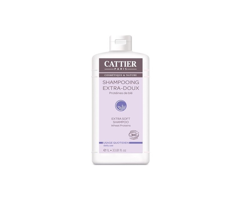 Champú Extra Suave (Extra-Doux) 1 L Cattier