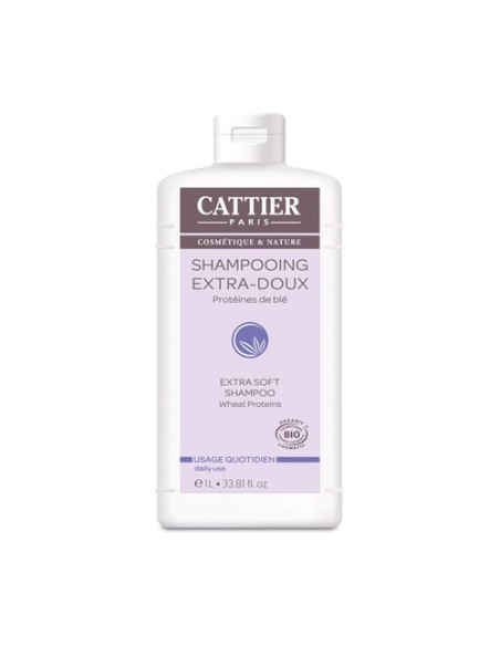 Champú Extra Suave (Extra-Doux) 1 L Cattier