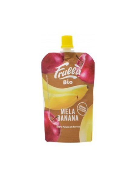 Puré de Manzana y Plátano Doypack Bio 100 g Natura Nuova