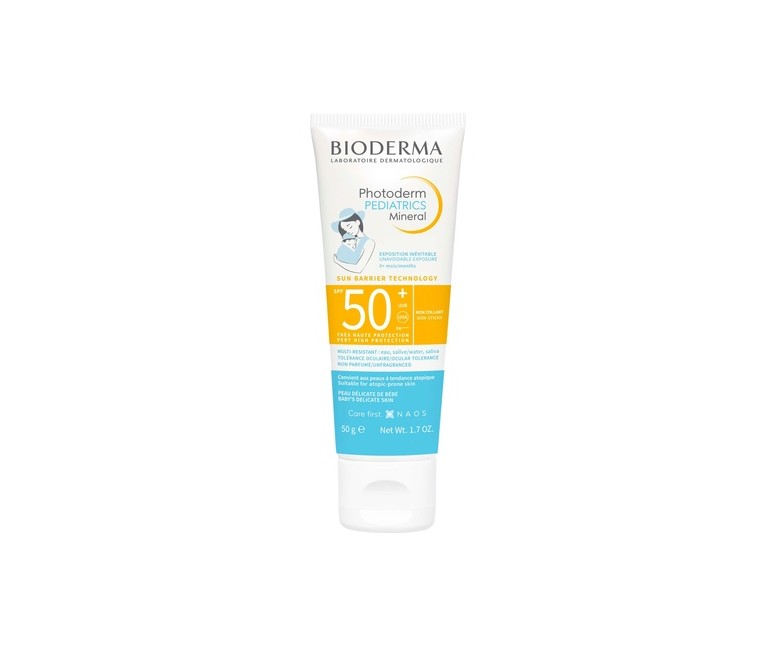 Photoderm pediatrics mineral SPF 50+ 50 g de crema Bioderma