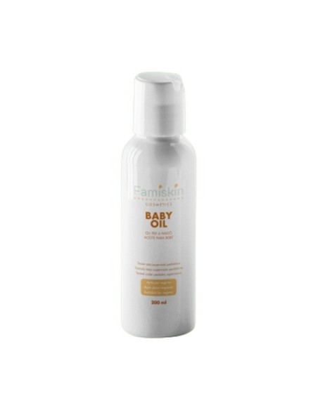 Aceite para bebé con aceite de caléndula 200 ml de aceite Famiskin