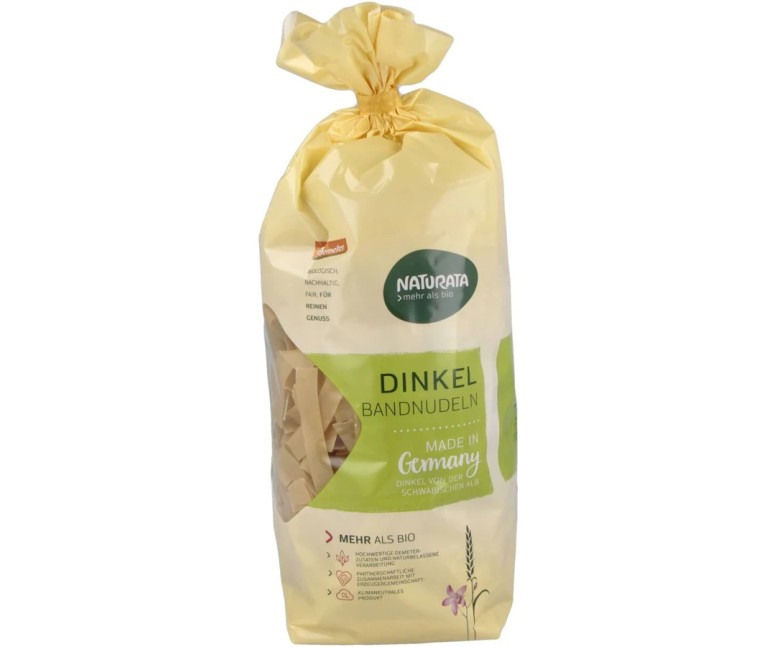 Tallarines de espelta Demeter 500 gr Naturata