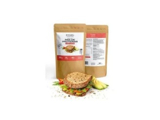 Mezcla pan de proteínas low carb high protein
