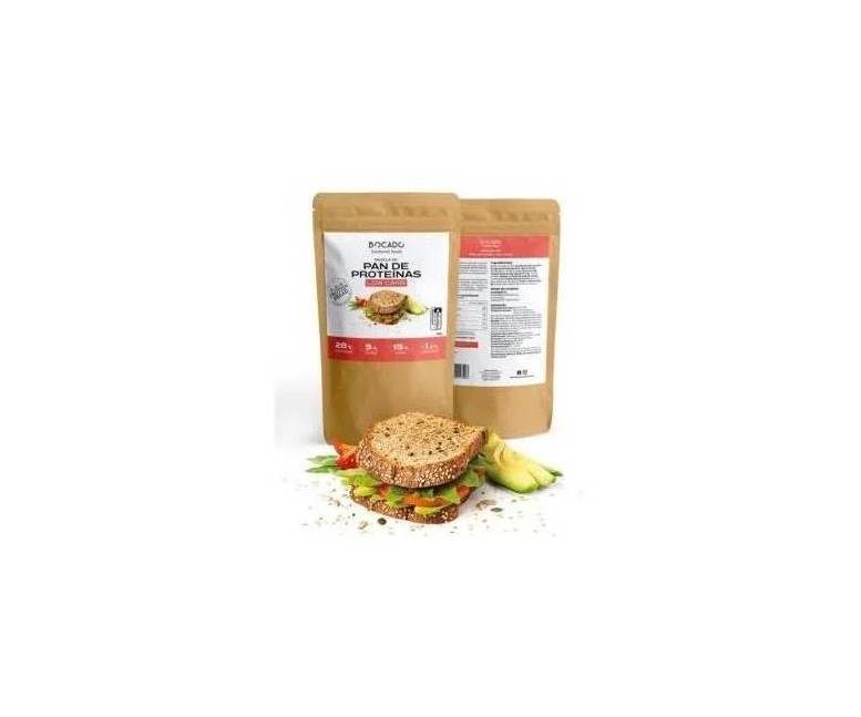 Mezcla pan de proteínas low carb high protein 1 kg Bocado