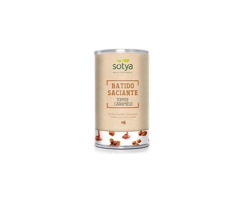 Batido saciante toffe caramelo 550 gr Sotya