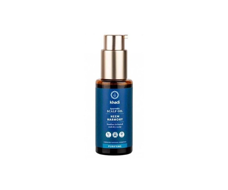 Aceite capilar neem equilibra cuero cabelludo 50 ml Khadi
