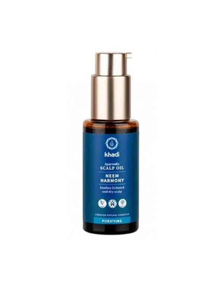 Aceite capilar neem equilibra cuero cabelludo 50 ml Khadi