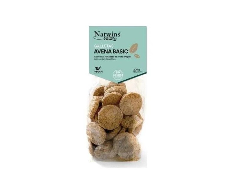 Galletas de avena basic 200 gr NS