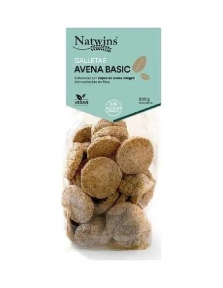 Galletas de avena basic 200 gr NS
