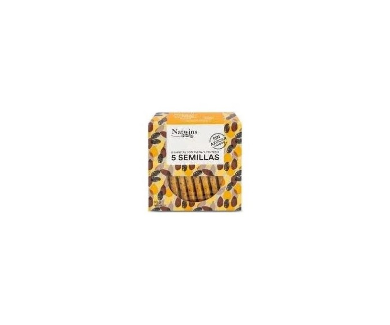 Barritas de 5 semillas 80 gr NS
