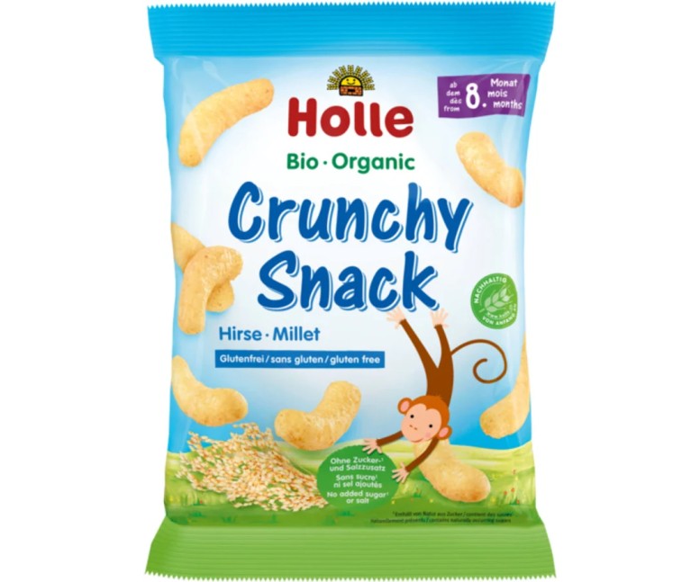 Snack de mijo crujiente eco 25 gr Holle