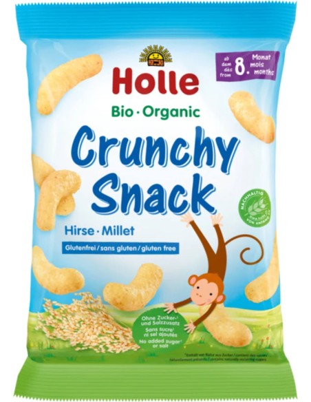 Snack de mijo crujiente eco 25 gr Holle