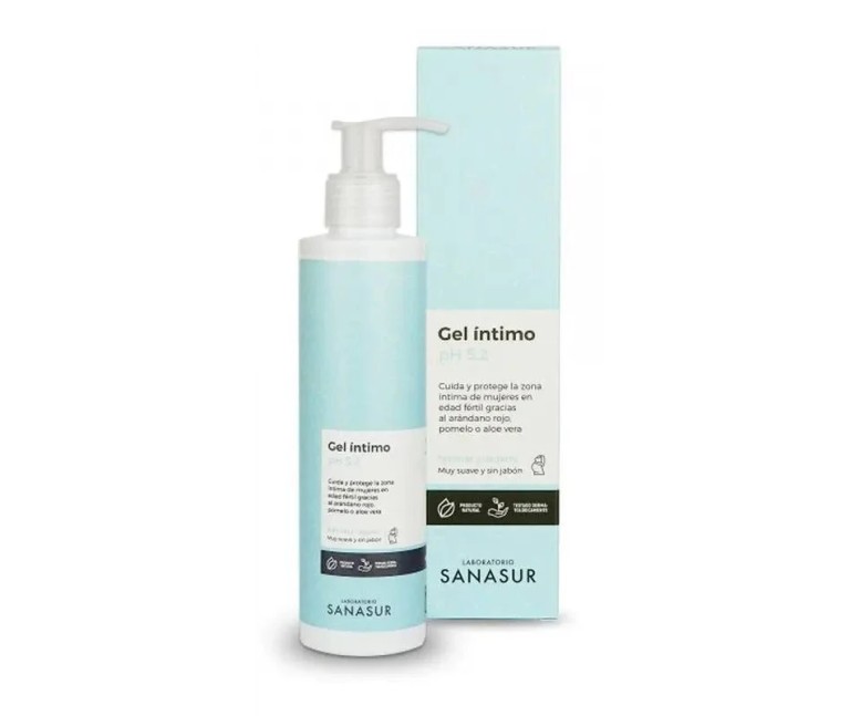 Gel íntimo edad fértil ph5 200 ml Sanasur