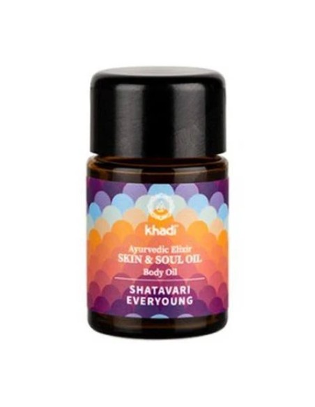 Aceite elixir ayurveda shatavari antiedad 10 ml Khadi