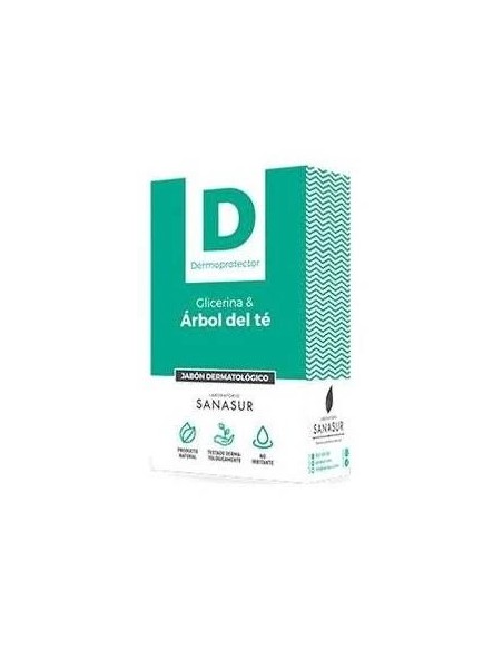 Jabón glicerina árbol del té 100 gr Sanasur