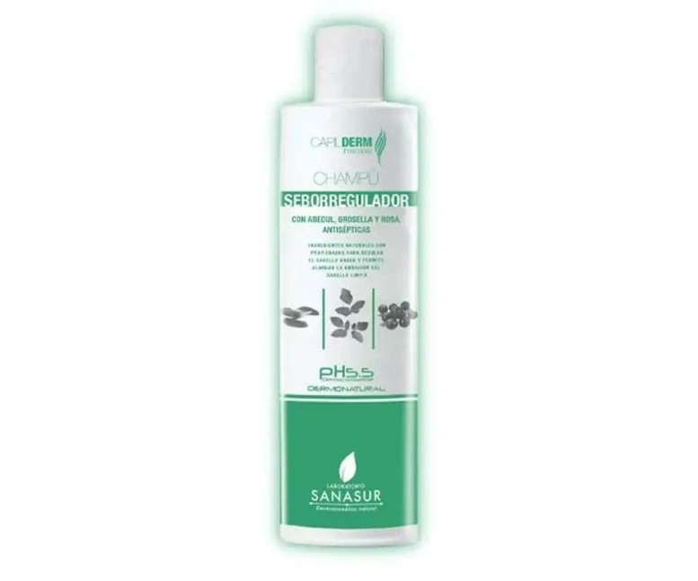 Champú seboregulador grasos 500 ml Sanasur
